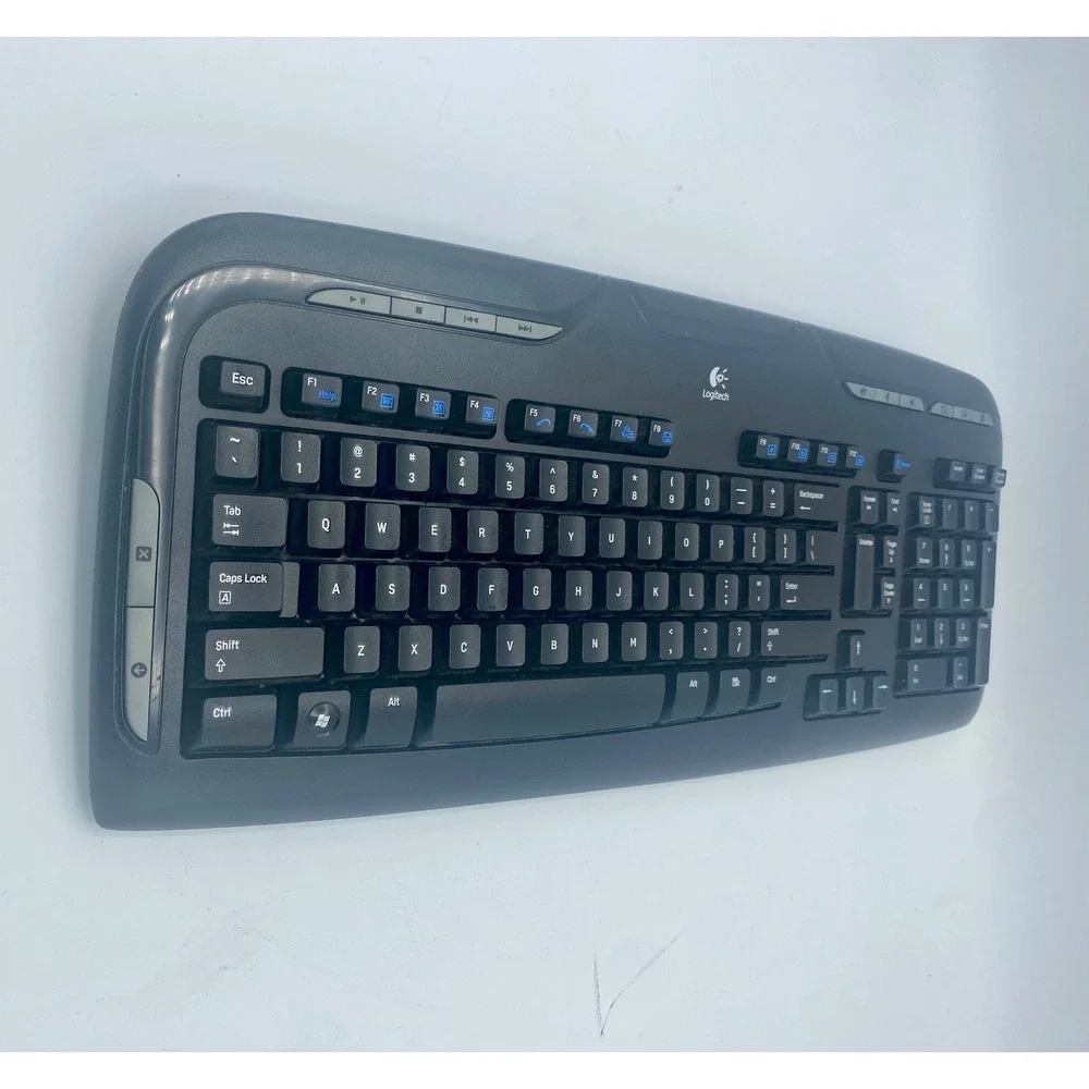 Logitech Cordless Keyboard Y-RAZ71 Wireless‎ Multimedia Internet Keys